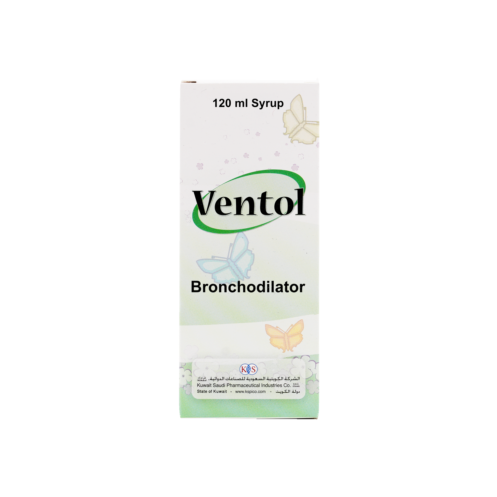 VENTOL 2MG/5ML Syrup 120ML 1