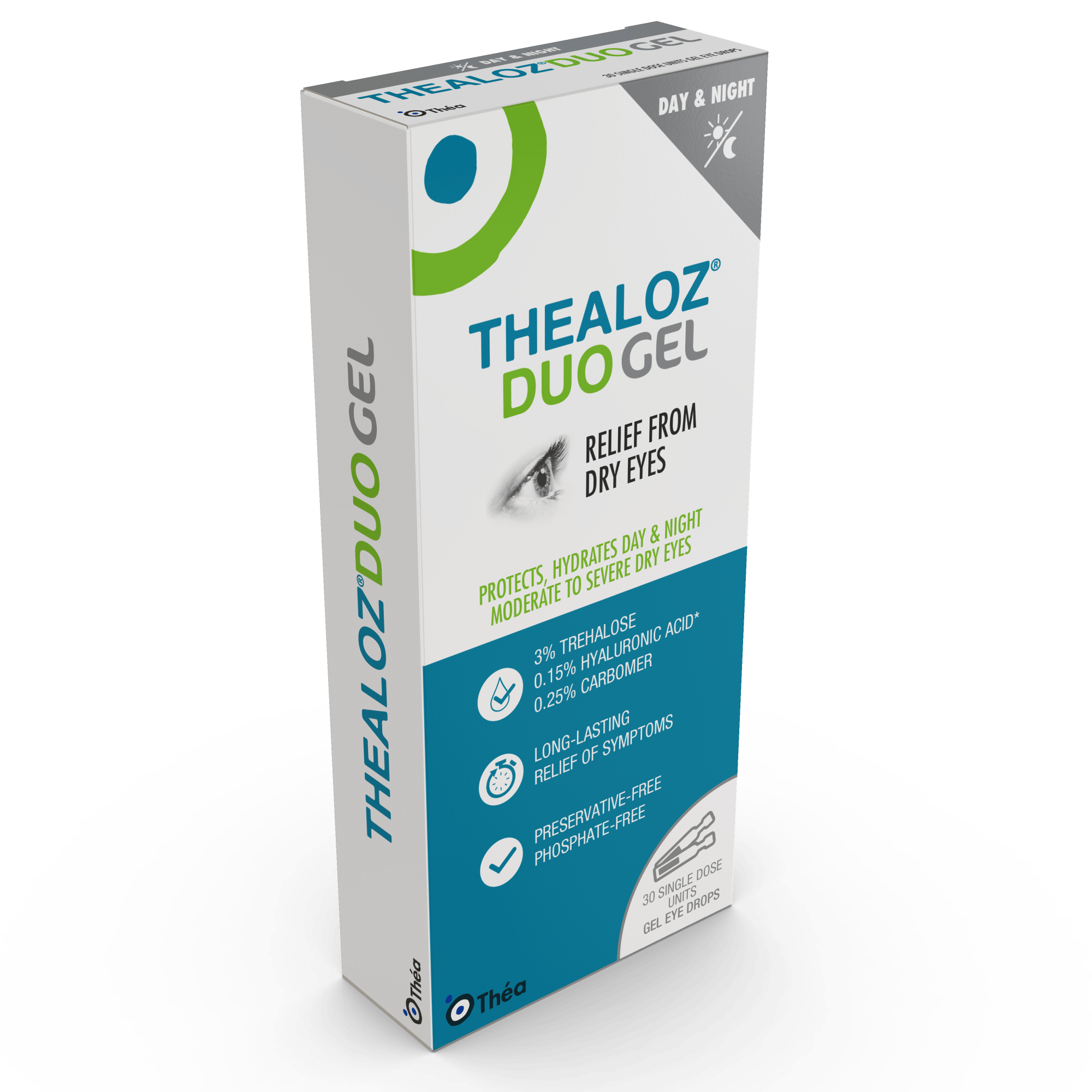 THEALOZ DUO 0.4g Eye Gel 30s