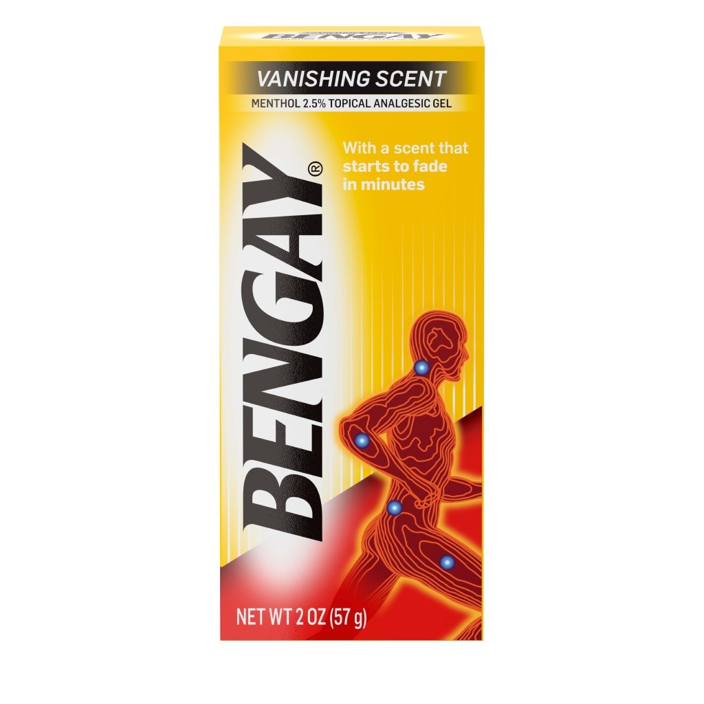 BENGAY Vanishing Scent Topical Analgesic Gel 57g