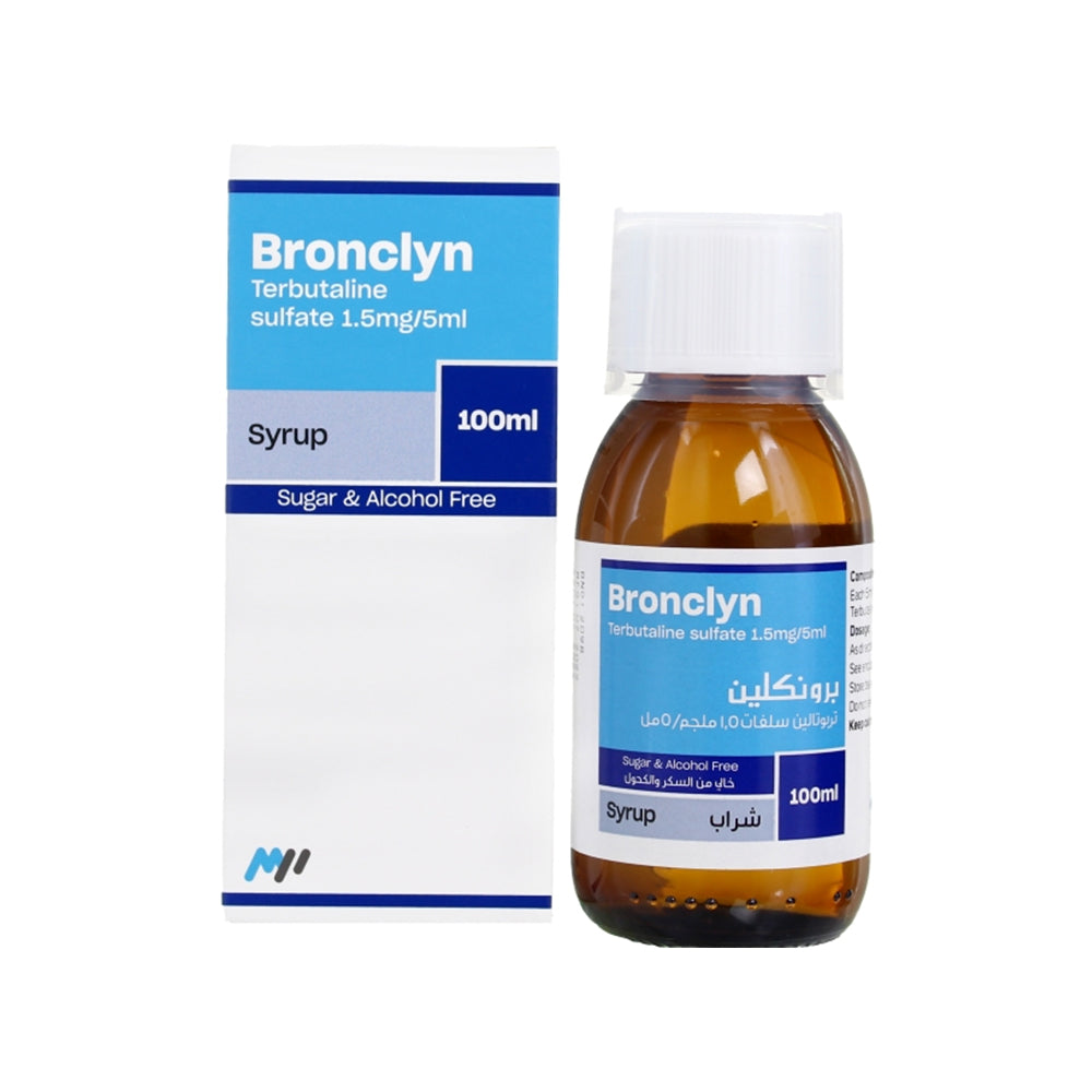 Bronclyn 1.5mg/5ml Syrup 100ml