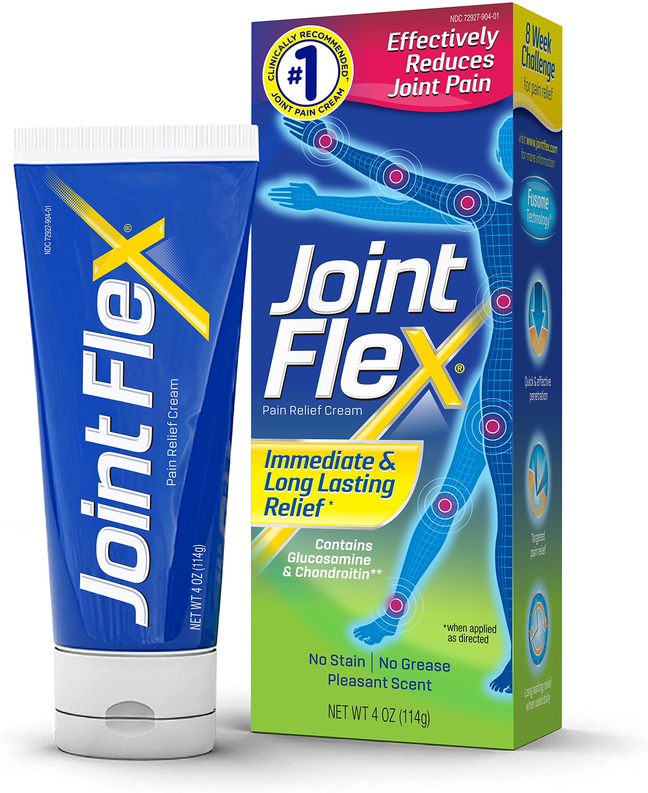 Joint Flex Pain Relieving Cream 114g 1