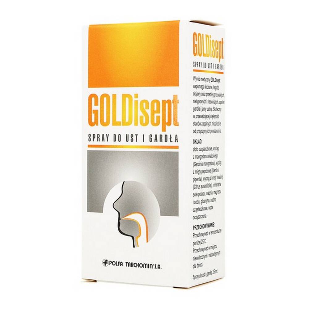 Goldisept Throat Spray 25ml 1