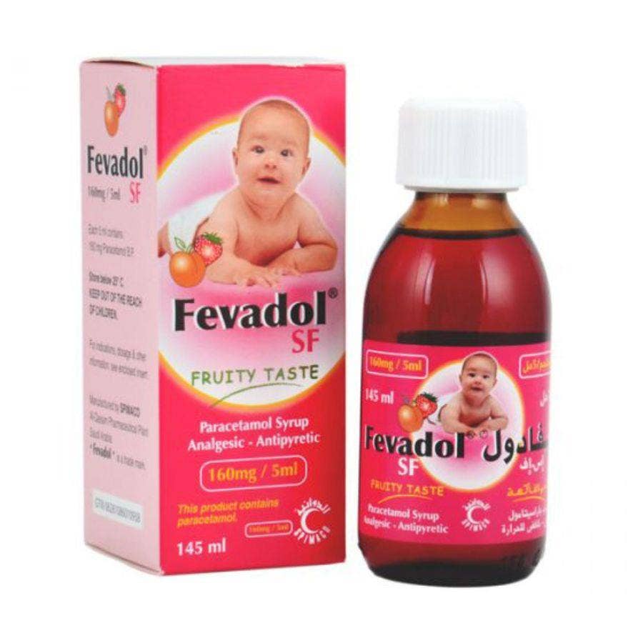 Fevadol SF Syrup 160mg/5ml 145ml