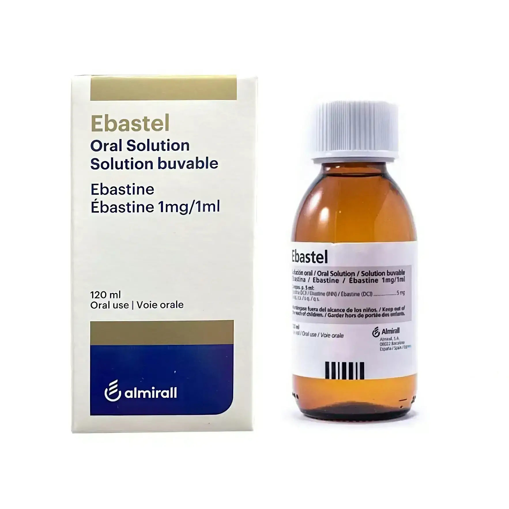 EBASTEL 5mg/5ml Oral Solution 120ml