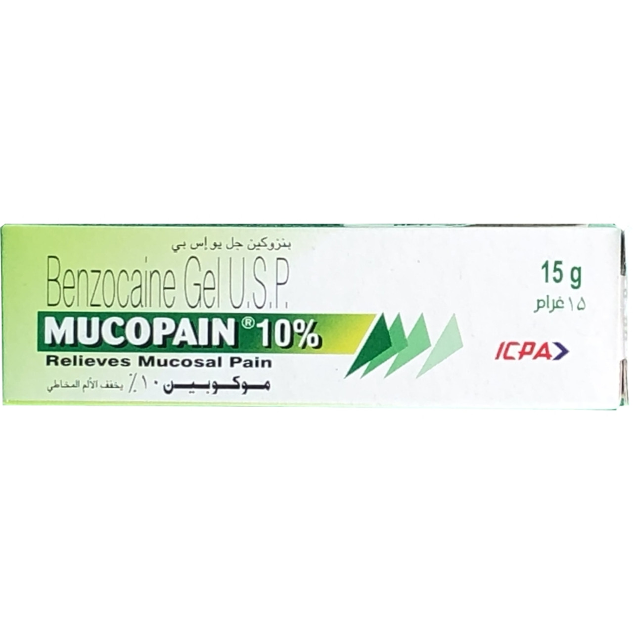 Mucopain 10% Gel 15g 1