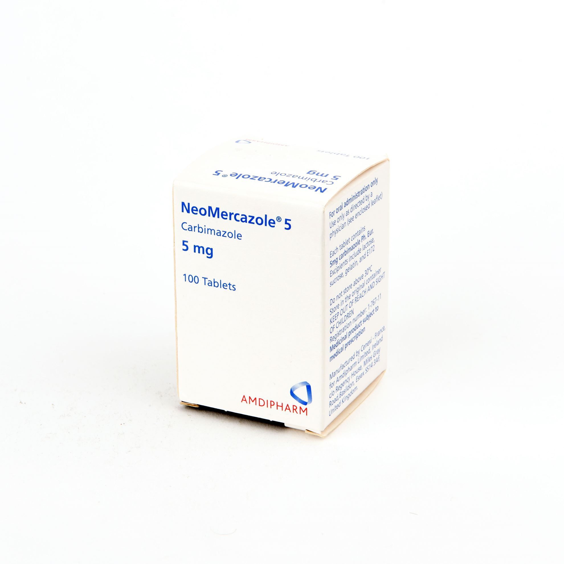 ​Neo-Mercazole 5mg tablets 1