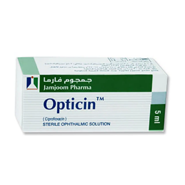 Opticin 0.3% Eye Drops 5ml 1