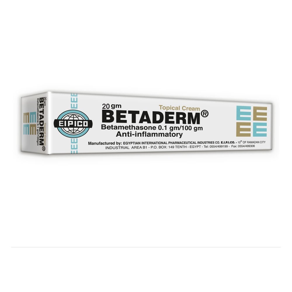 Betaderm 0.1% Cream 20g 1