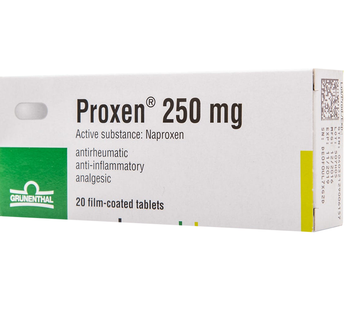  Proxen 250mg Tablets 20s 1