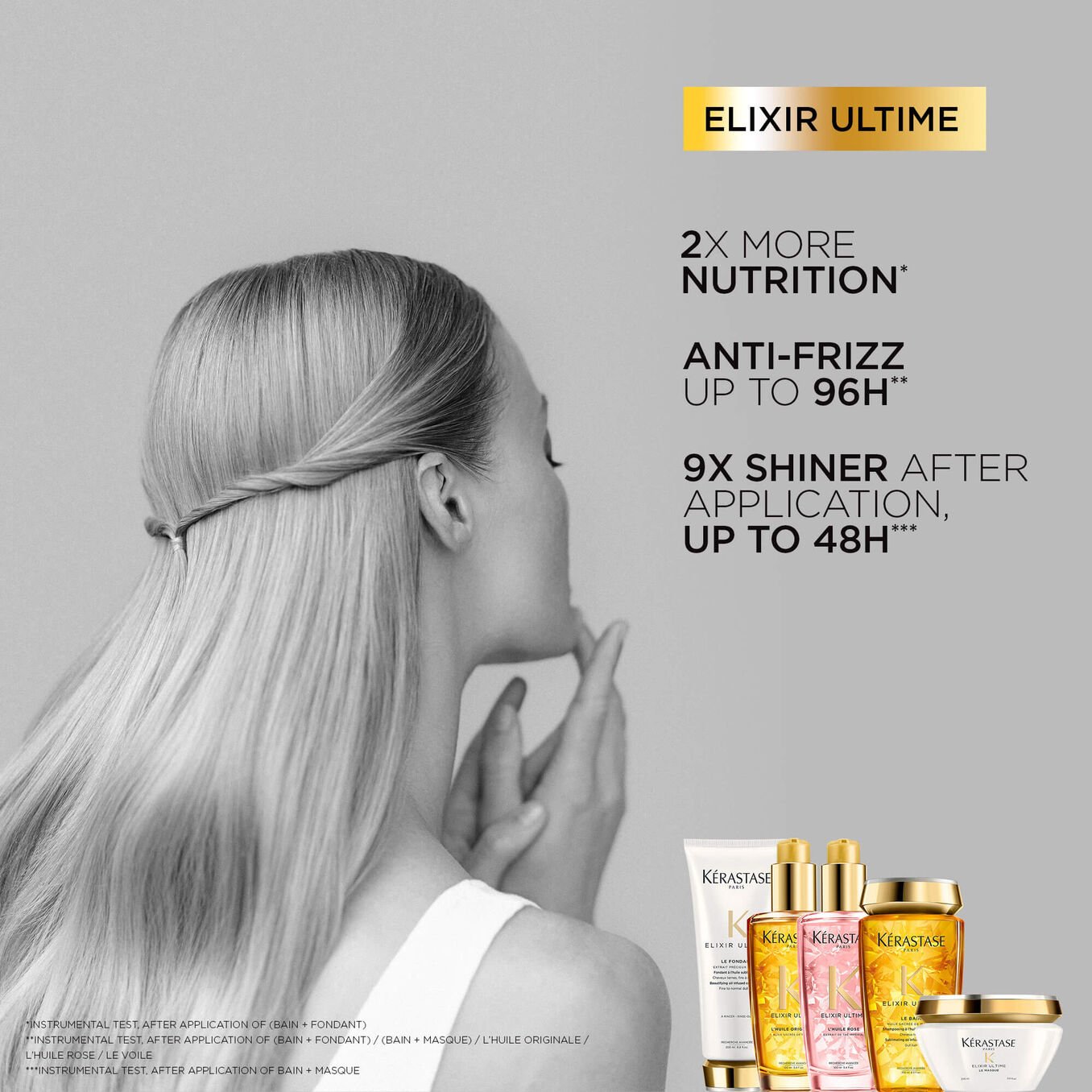Kerastase Elixir Ultime Le Bain Shampoo - 250ml 4