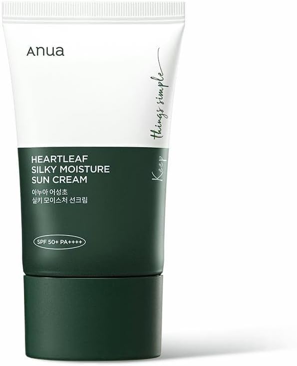 Anua Heartleaf Silky Moisture Sun Cream SPF50+ PA+ 50ml 1