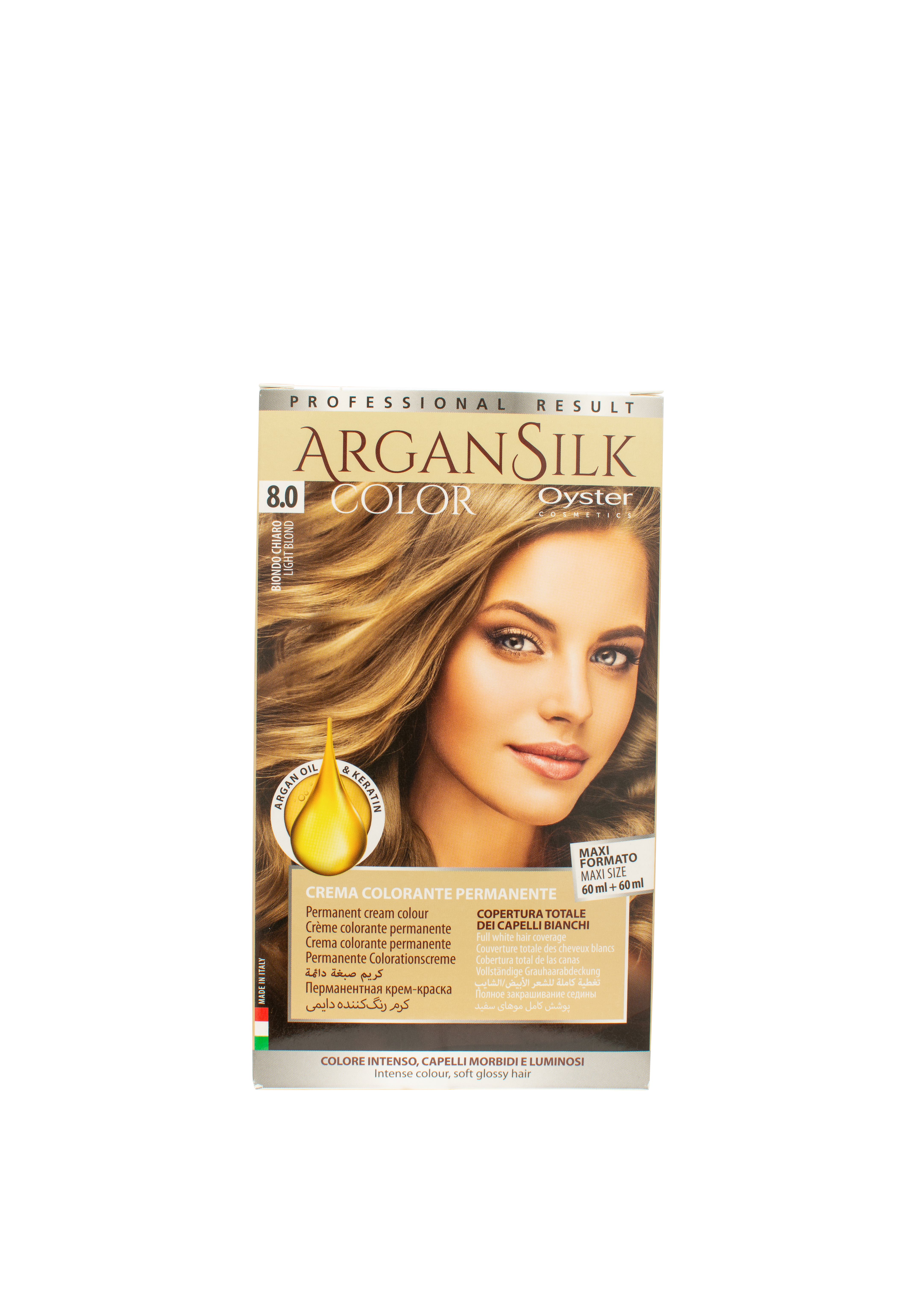 Argan Silk Color Light Blond 8.0