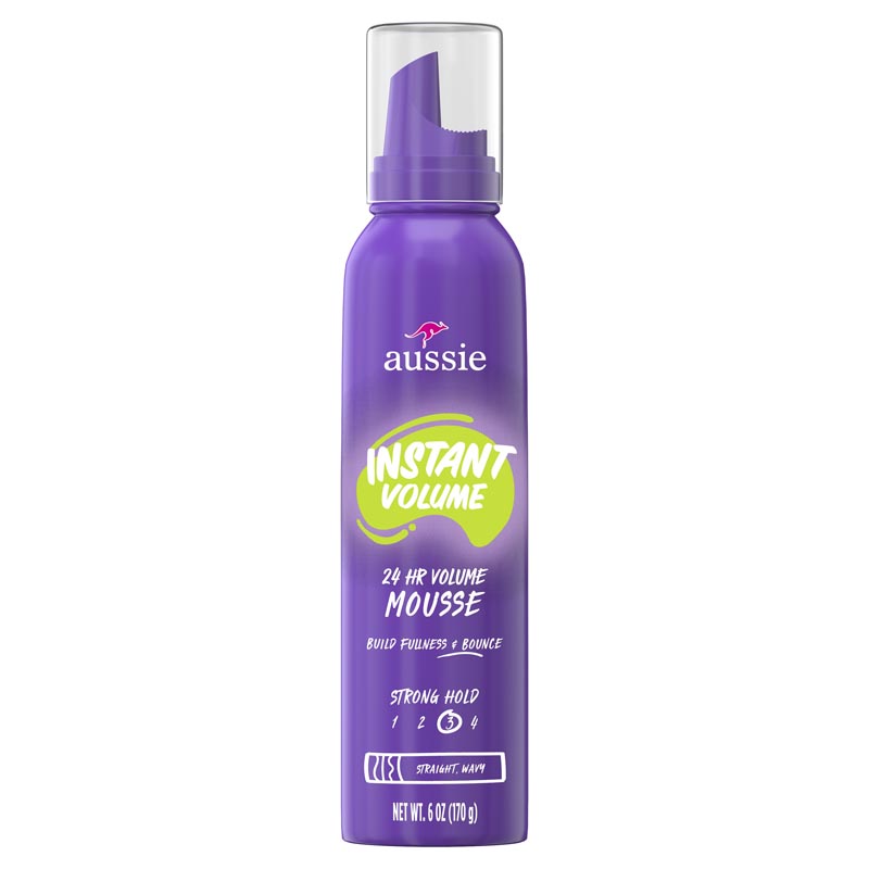 Aussie Instant Volume Strong Hold Mousse 170g