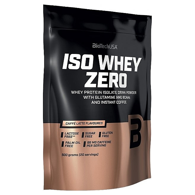 BioTechUSA ISO Whey Zero Caffe Latte 500g 1