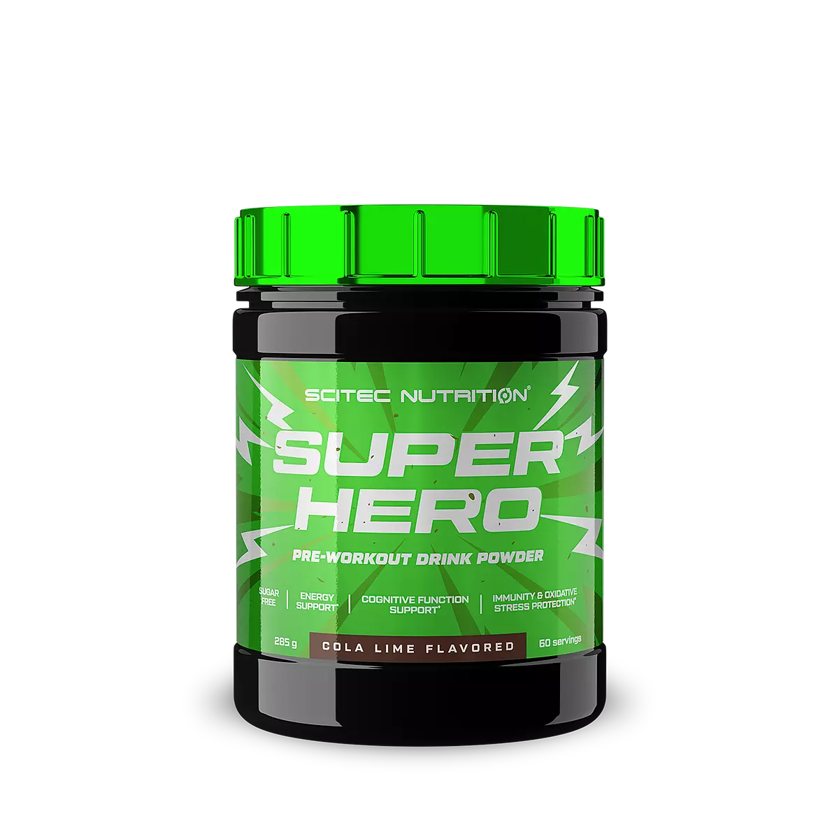 Scitec Superhero Cola Lime 285g 1