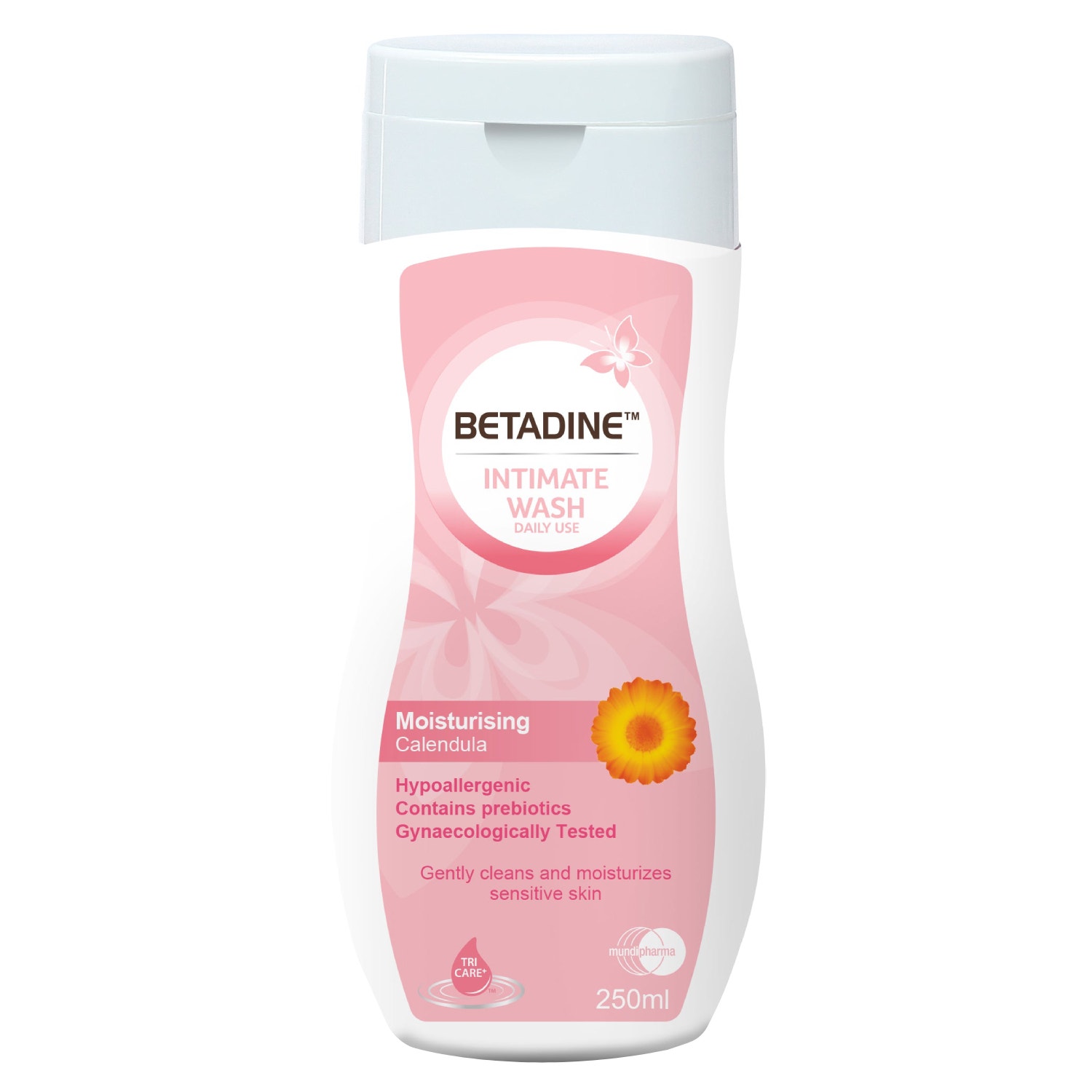 Betadine Intimate Wash Moisturizing Calendula 250ml 1