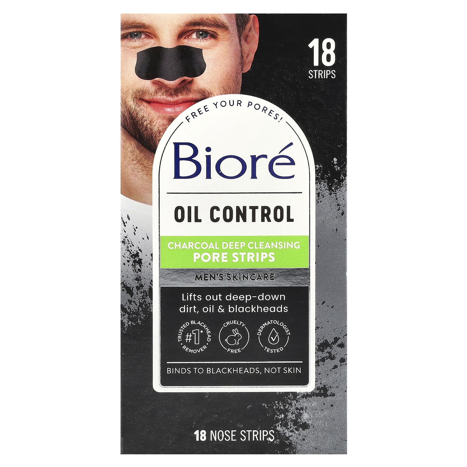 Biore Oil Control Pore Strips 18s 1