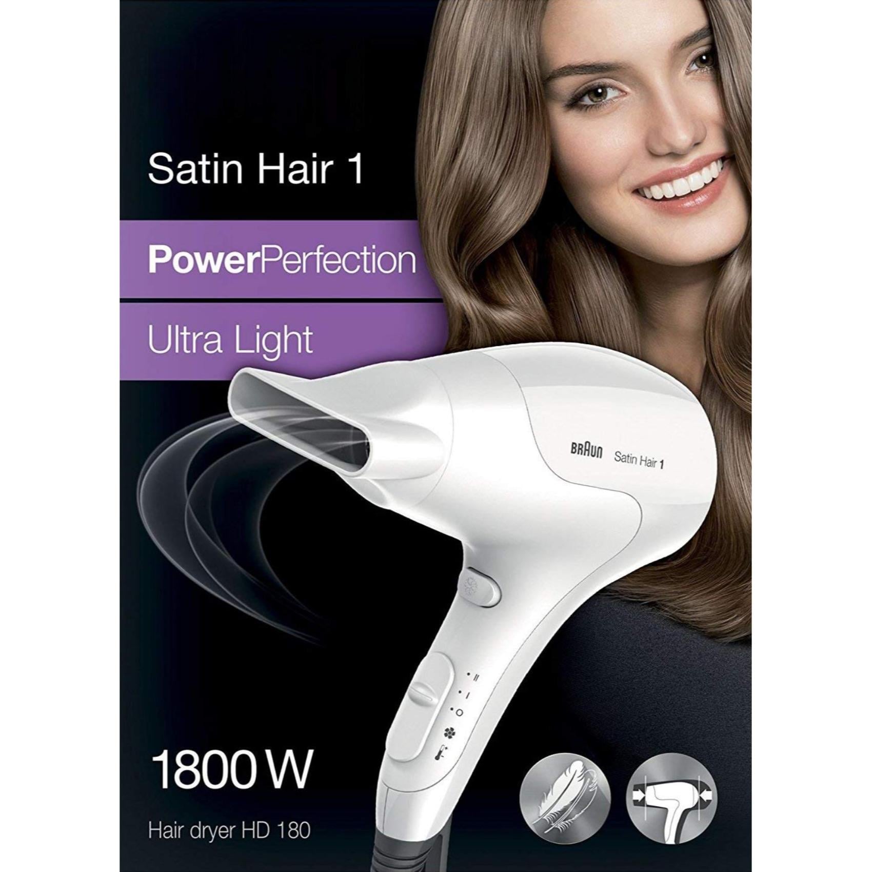 Braun Satin Hair 1 HD 180 Hair Dryer