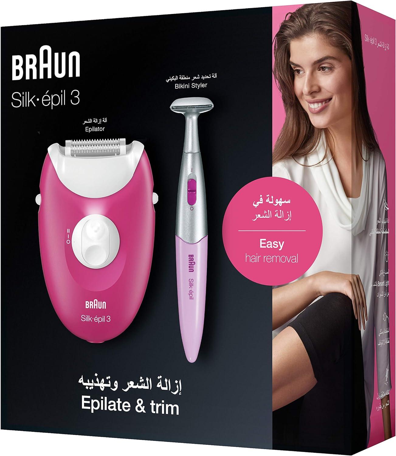 Braun Silk-Epil 3 3420 Epilate & Trim