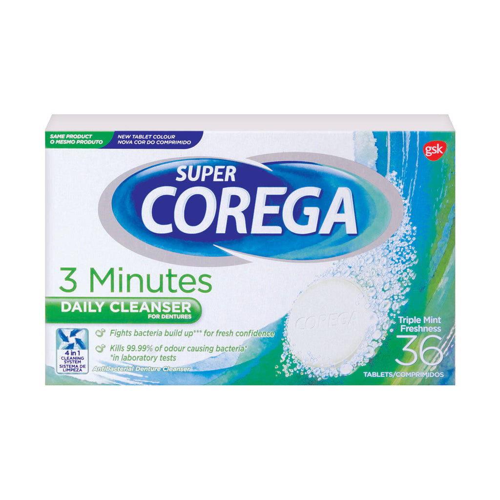 ​Corega Denture Cleansing Tablets 36s 1
