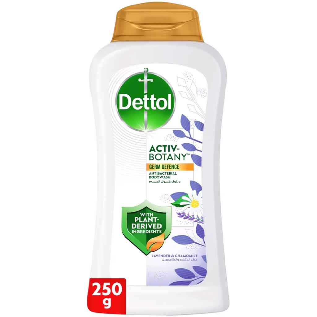 Dettol Activ-Botany Lavender & Chamomile Antibacterial Body Wash 250ml