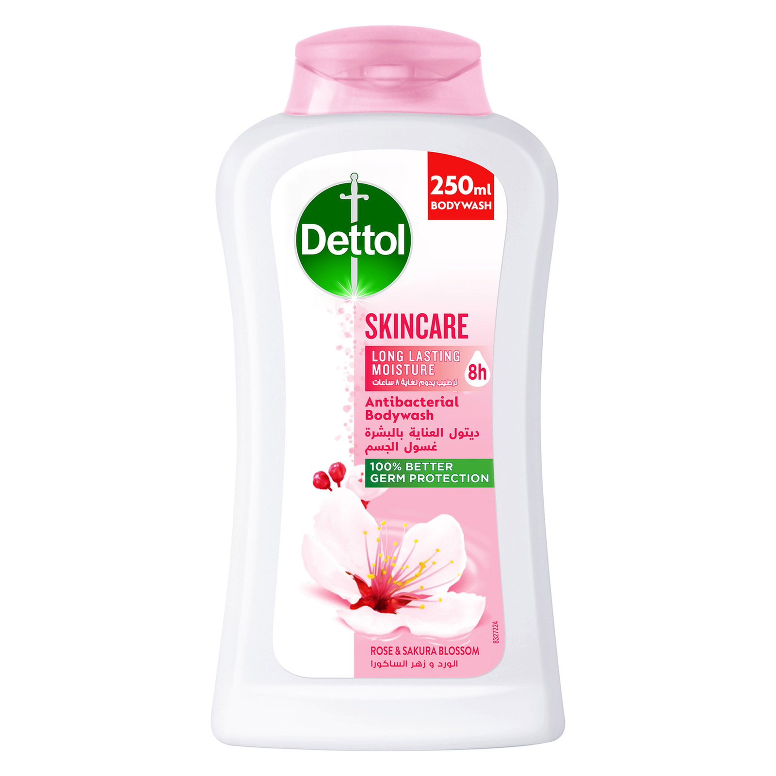 Dettol Skincare Antibacterial Body Wash 250ml 1
