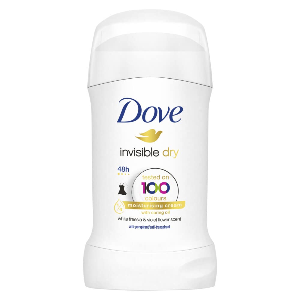 Dove Invisible Dry Deodorant Stick 48H White Freesia and Violet 50ml 1