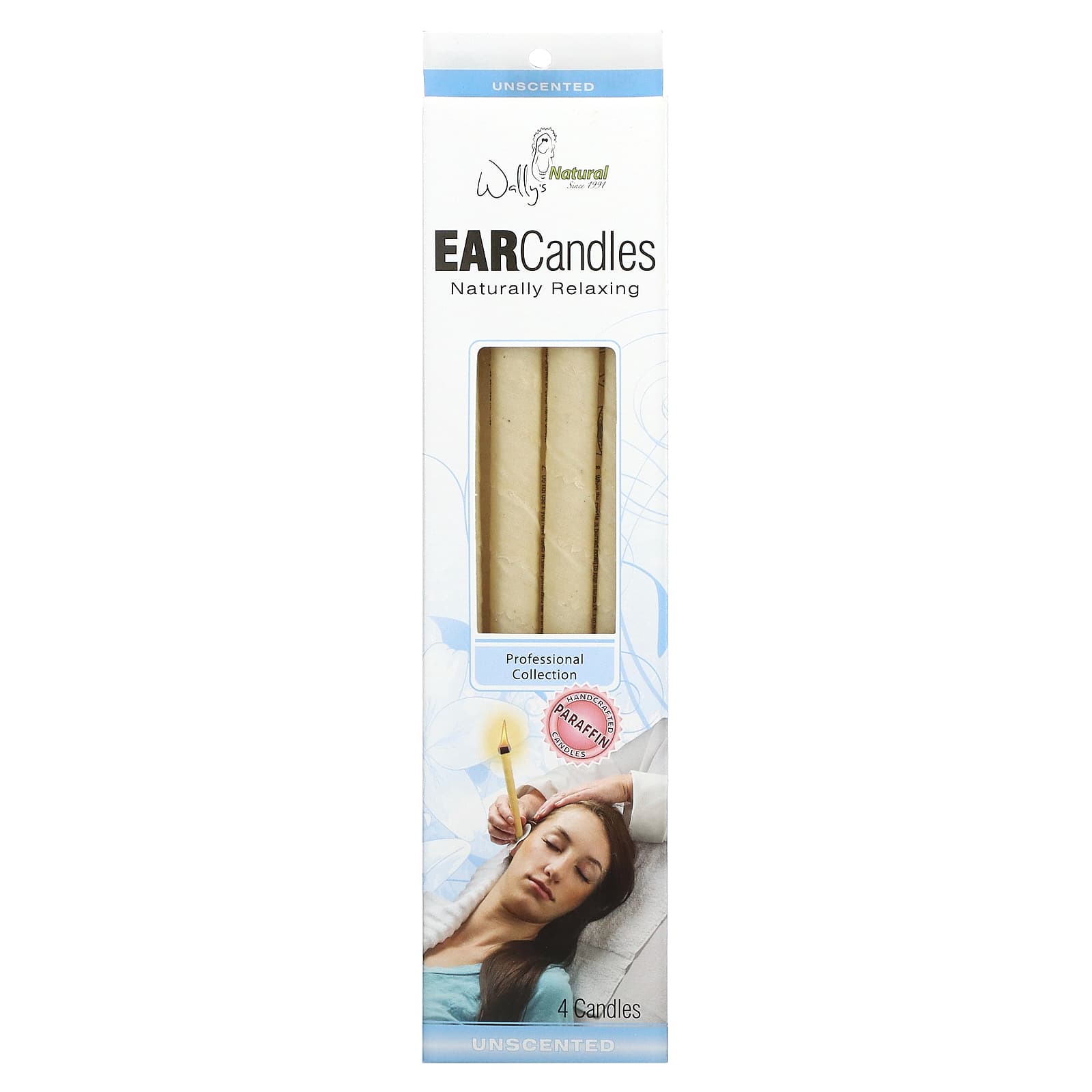 Ear Candles Beeswax Sticks 4-Pack