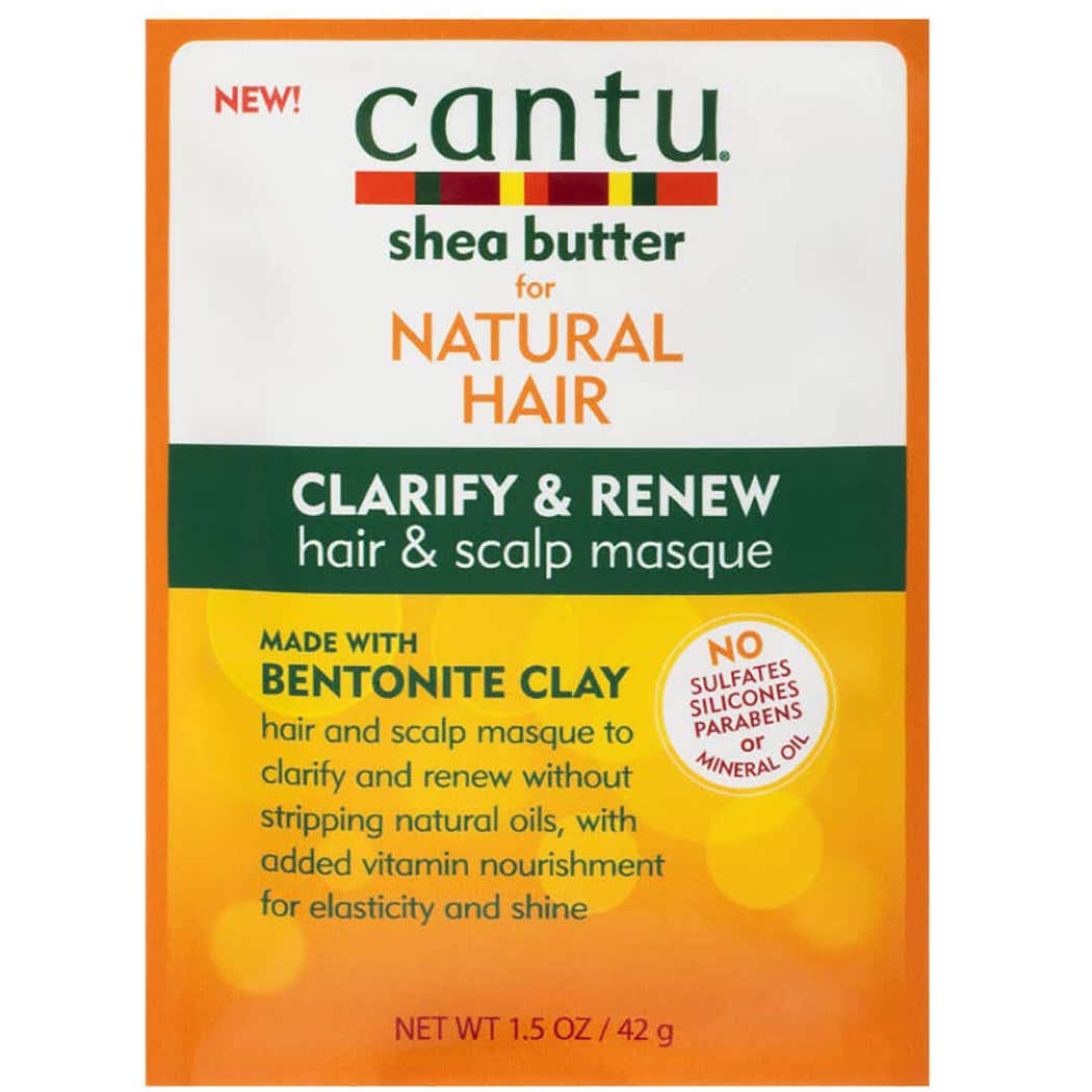 Cantu Clarify & Renew Hair Masque 42g