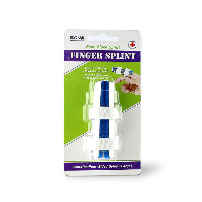 EzyCare 4 Side Finger Splint Large 1