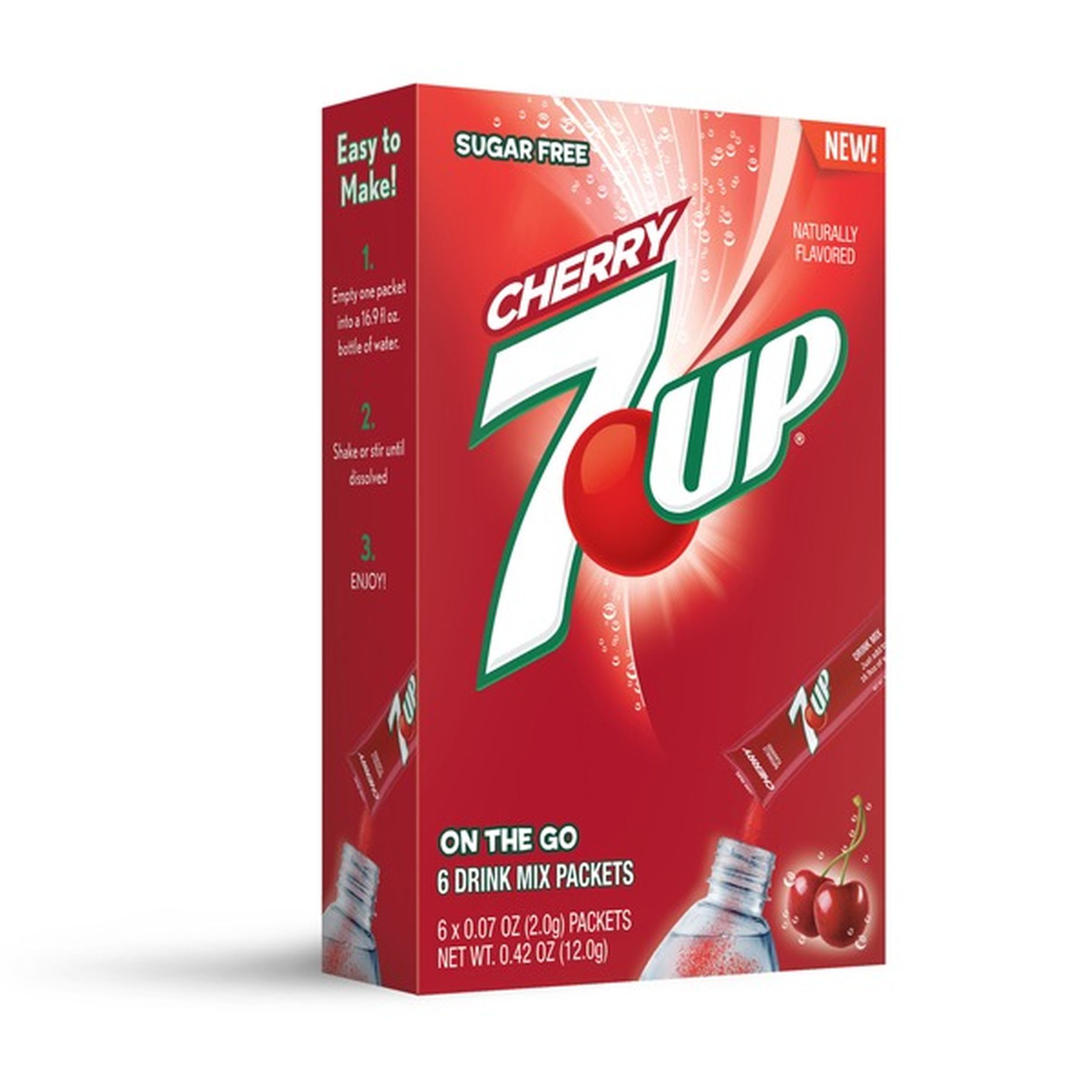 7UP Cherry Drink Sachets – 6 Pack 1