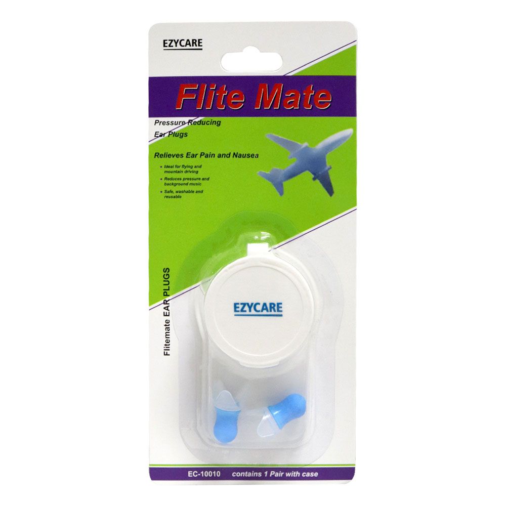 EzyCare Flite Mate Ear Plugs 1 Pair