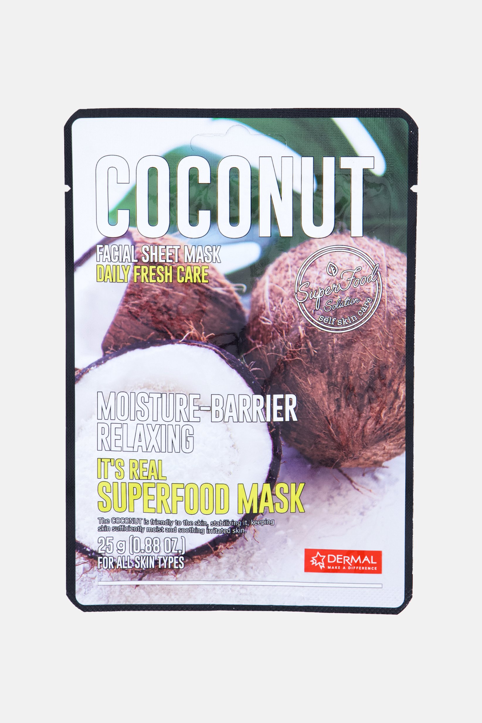 Dermal COC Moisture Barrier Relaxing Face Mask 25g