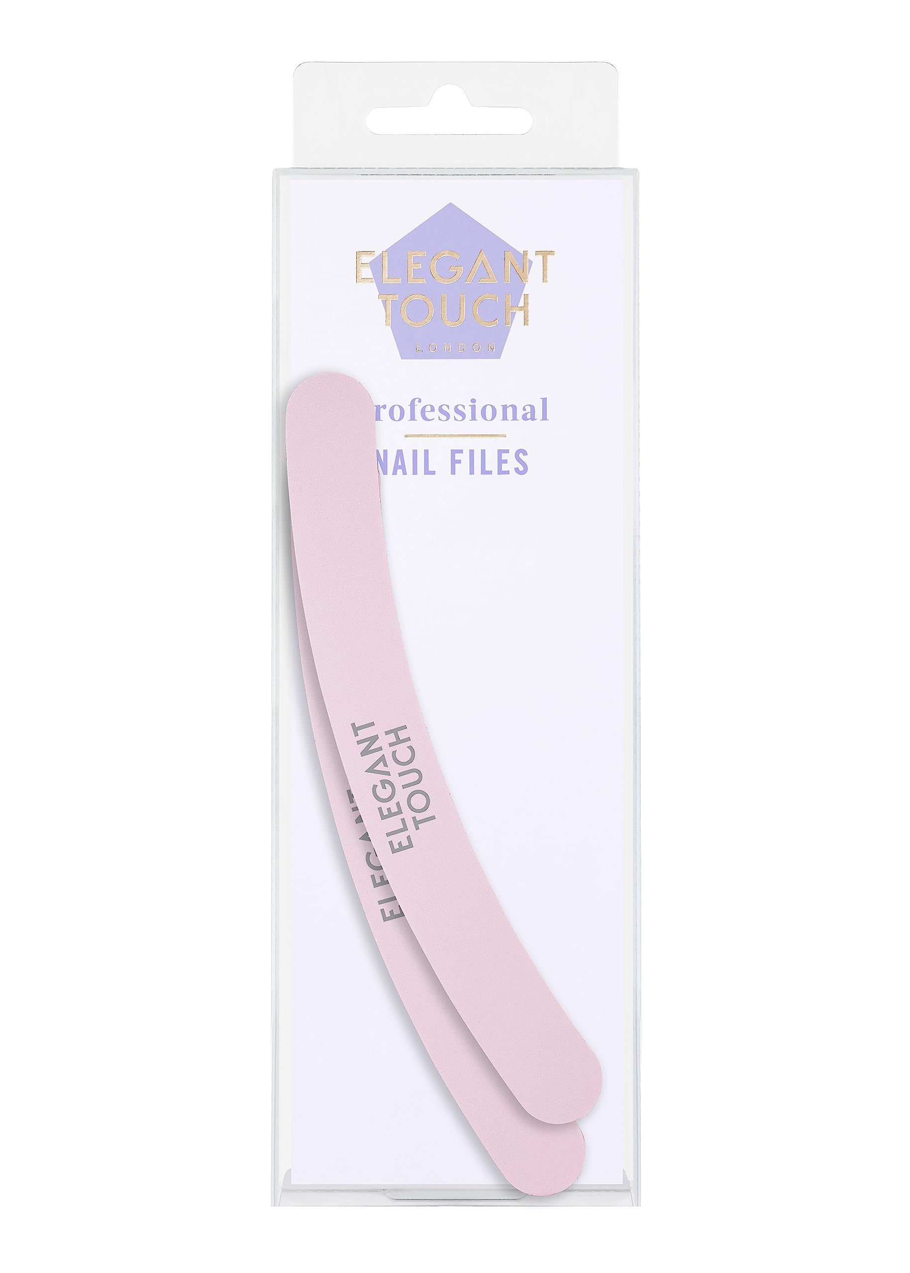 Elegant Touch Professional Nail Files 2-Pack