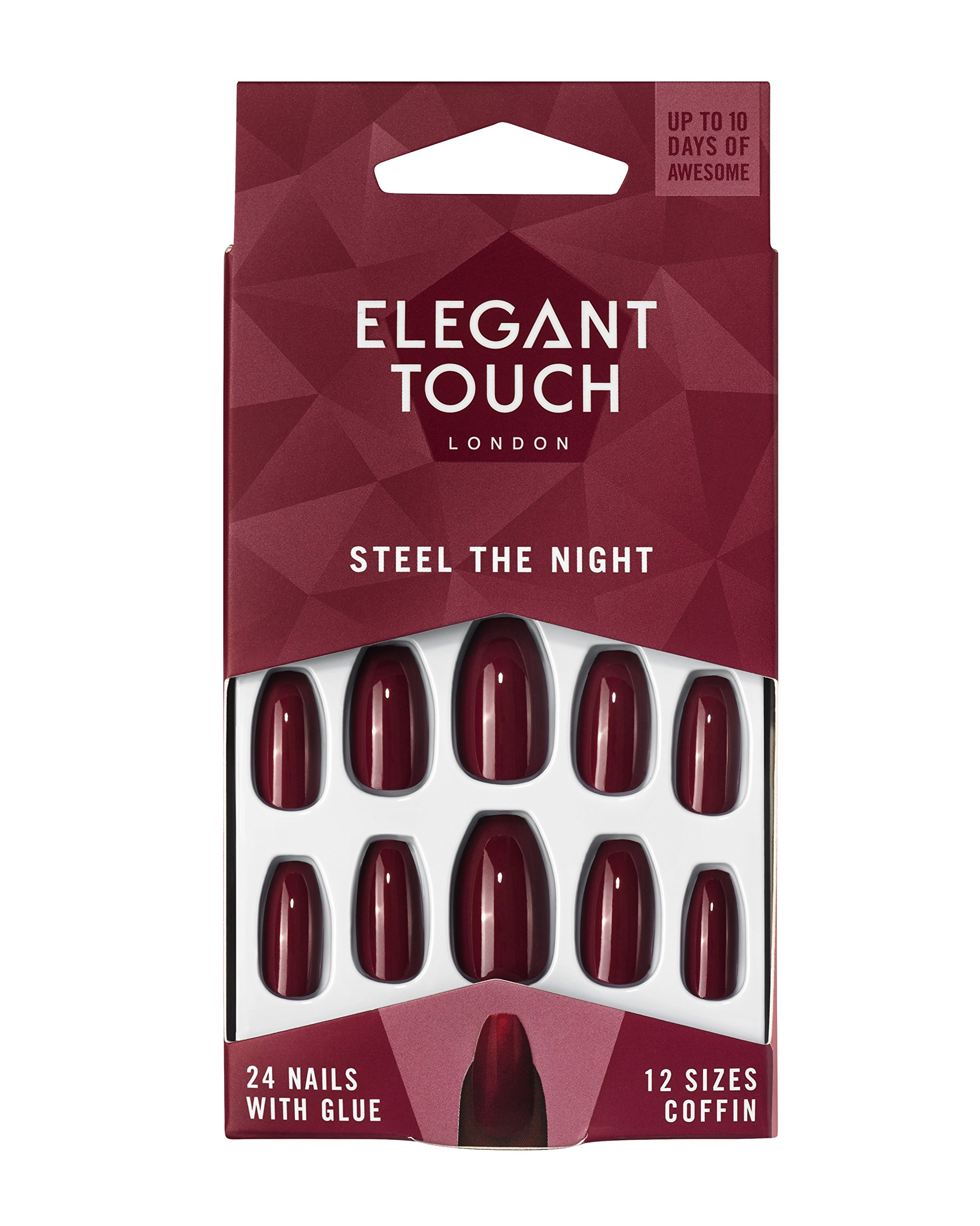 Elegant Touch Steel The Night Nails 24s