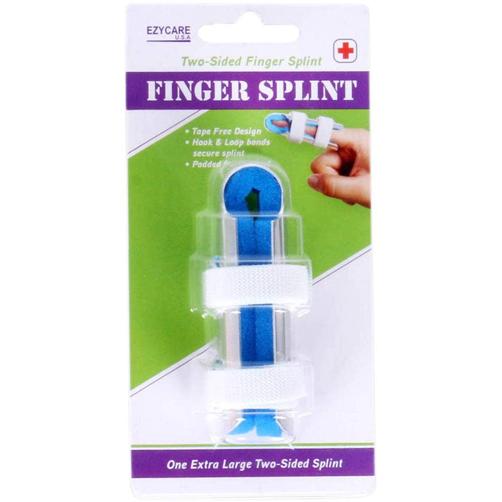 Ezycare Two-Sided Finger Splint XL – Extra Large Support Brace