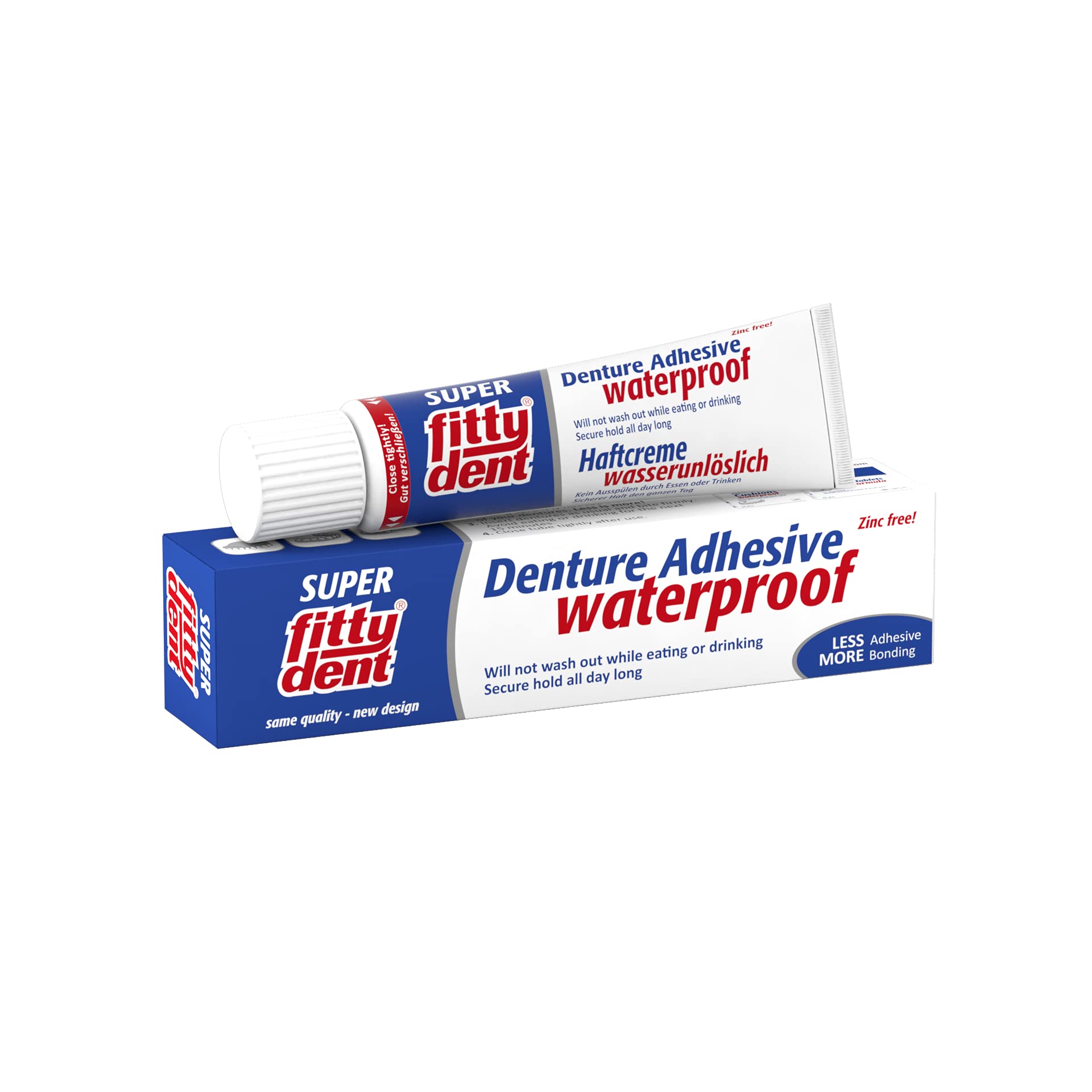 Fittydent Super Denture Adhesive Cream 40g 1