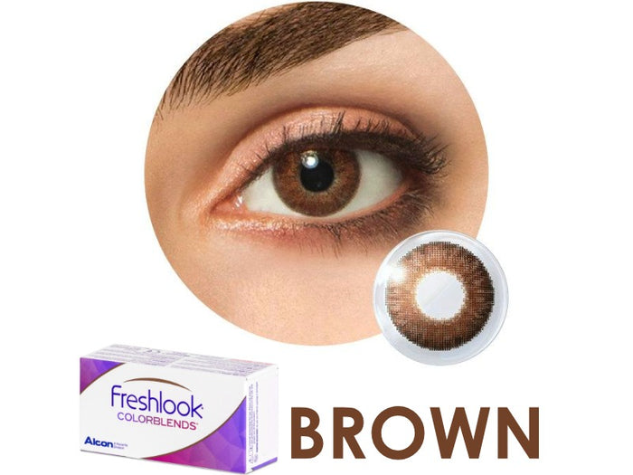 FreshLook ColorBlends Brown – 2 Lenses