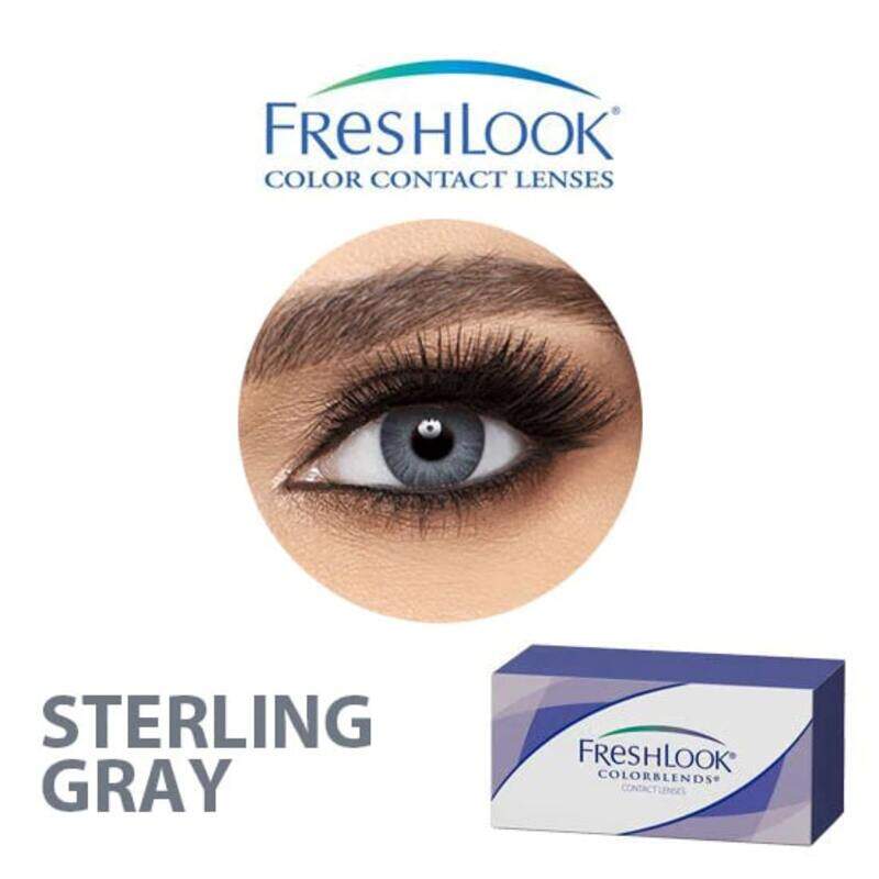 FreshLook ColorBlends Sterling Gray – 2 Monthly Lense 1
