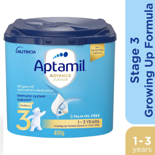 Aptamil Advance Stage 3 Junior Vanilla 400Gm
