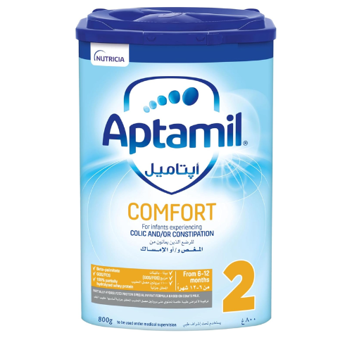 Aptamil Comfort stage 2 baby milk formula 800Gm 1