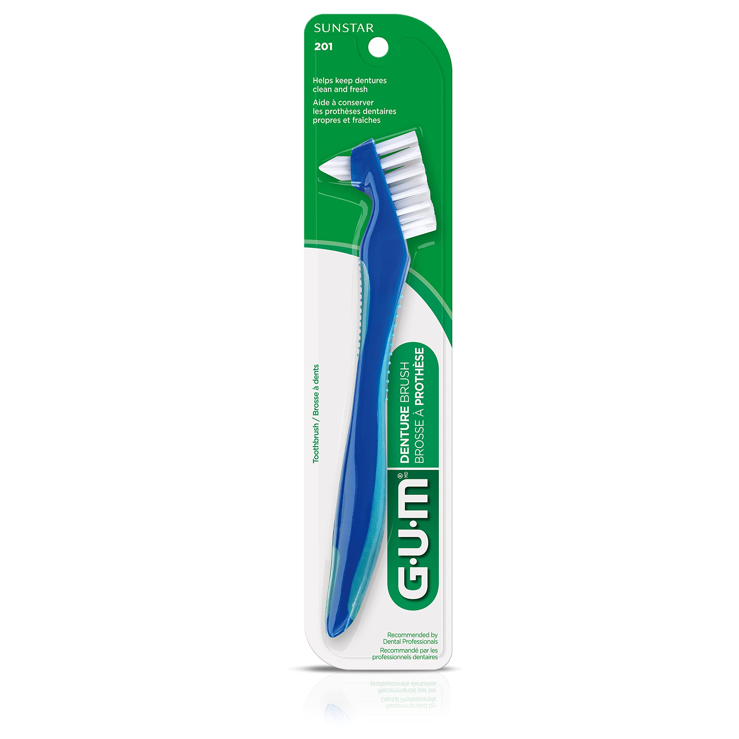GUM Denture Brush 201 1