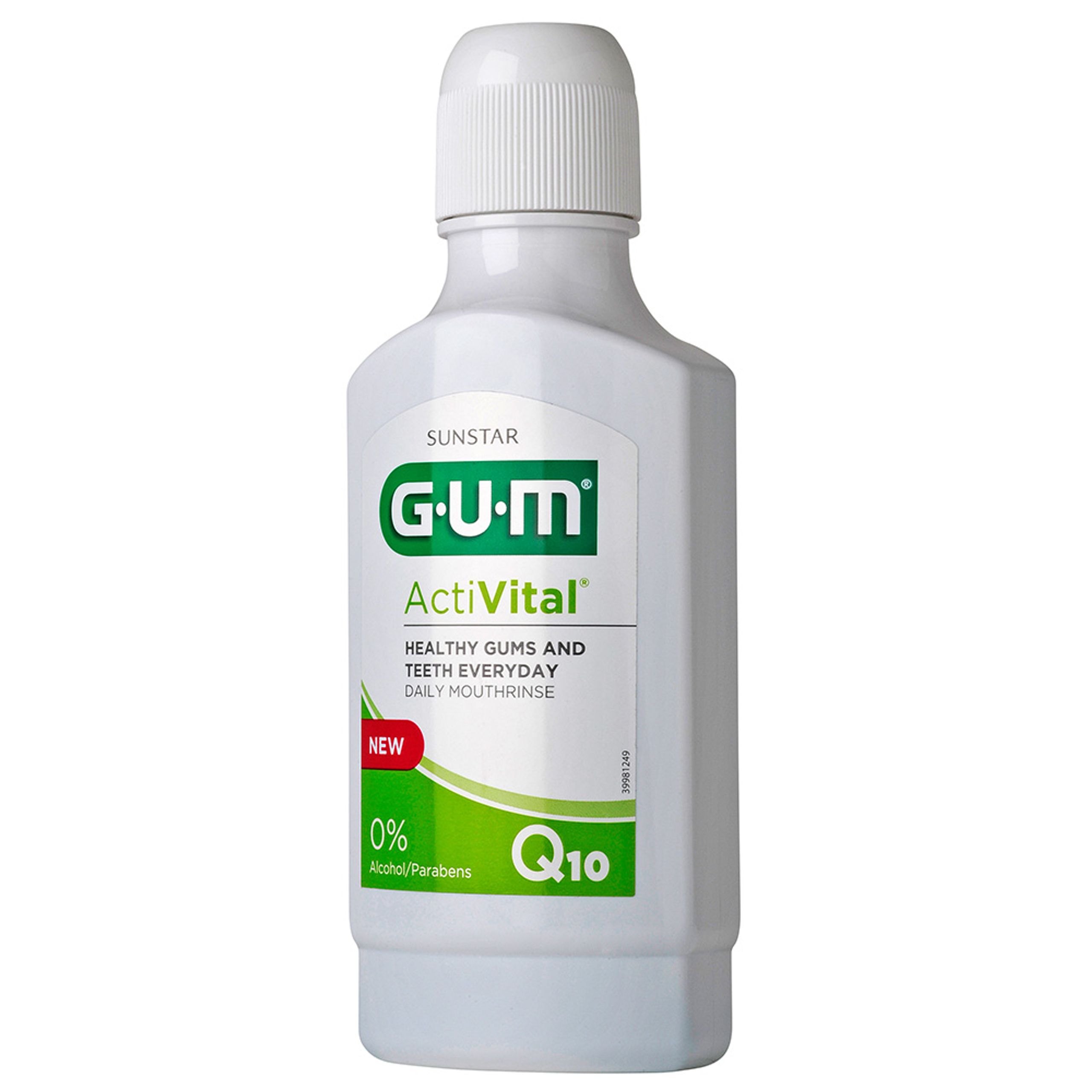 GUM ActiVital Mouthwash 300ml - With Coenzyme Q10 and LAE