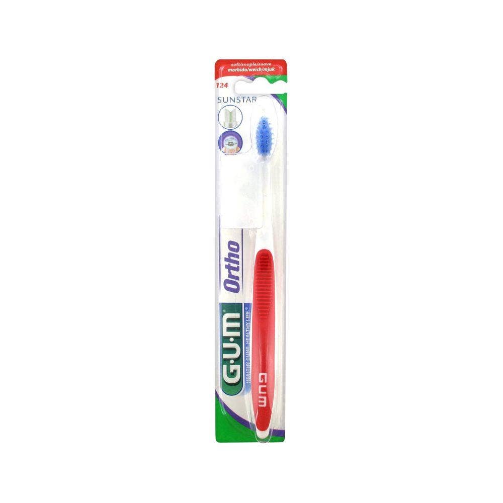 GUM Ortho Toothbrush 124 Soft 1