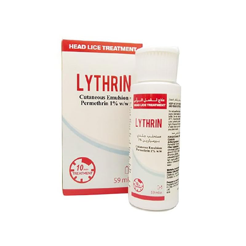 Lythrin Head Lice Treatment Emulsion 59ml