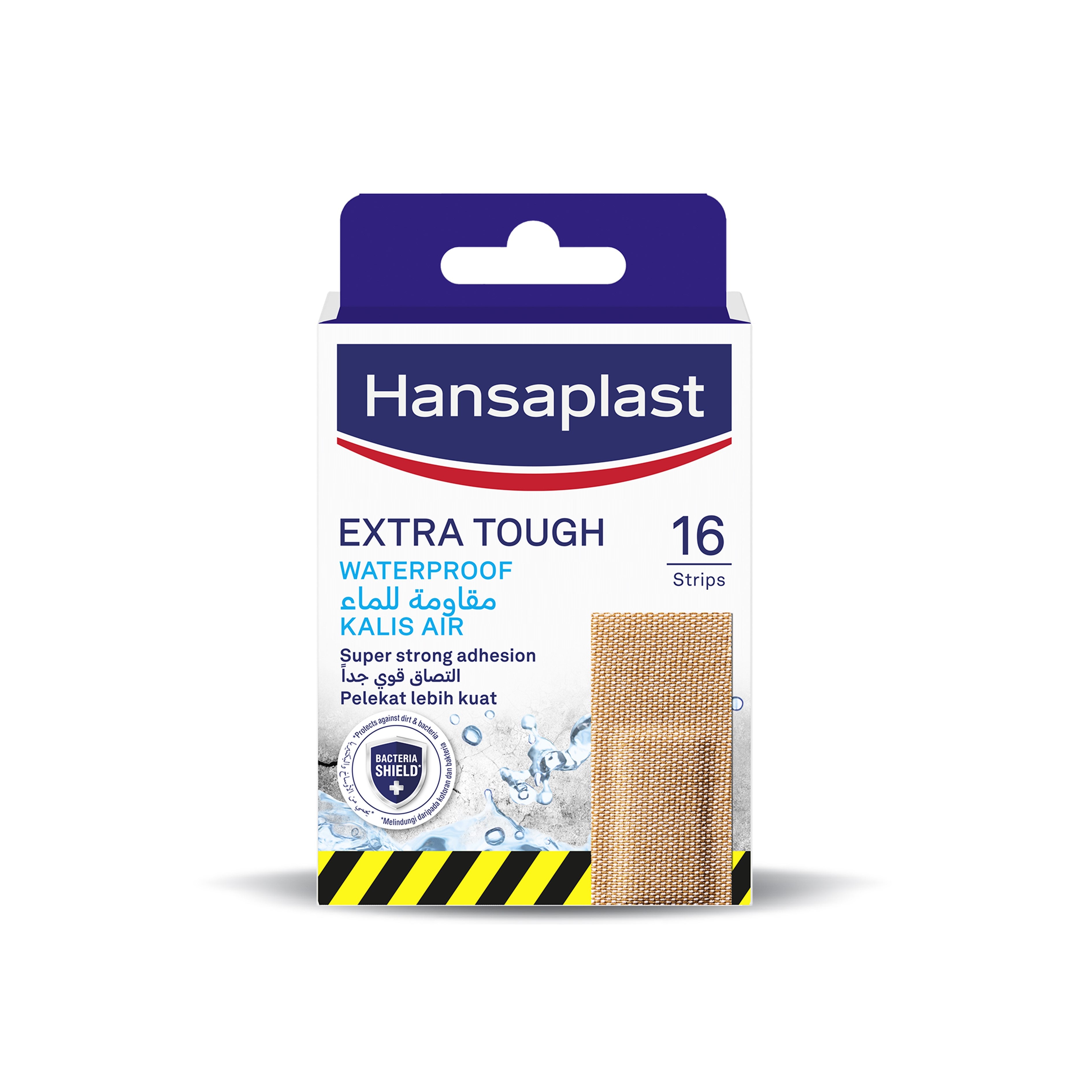 Hansaplast Extra Tough Waterproof Plasters 16 Strips 1
