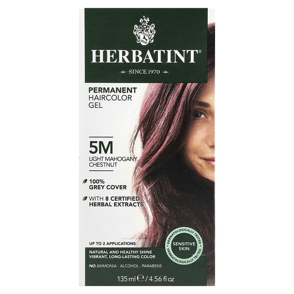 Herbatint Haircolor 5M Light Mahogany Chestnut 1