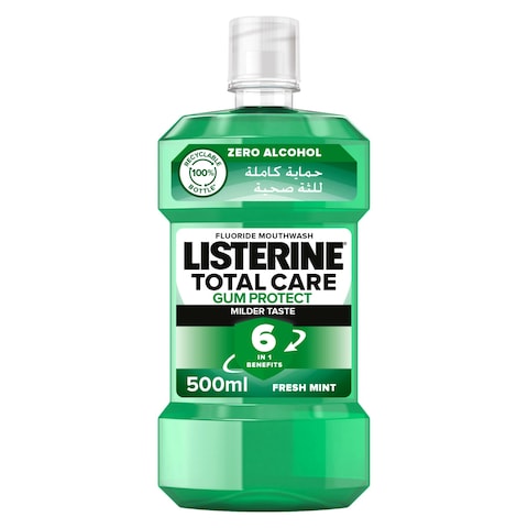 Listerine Total Care Gum Protect Mouthwash 500ml 1