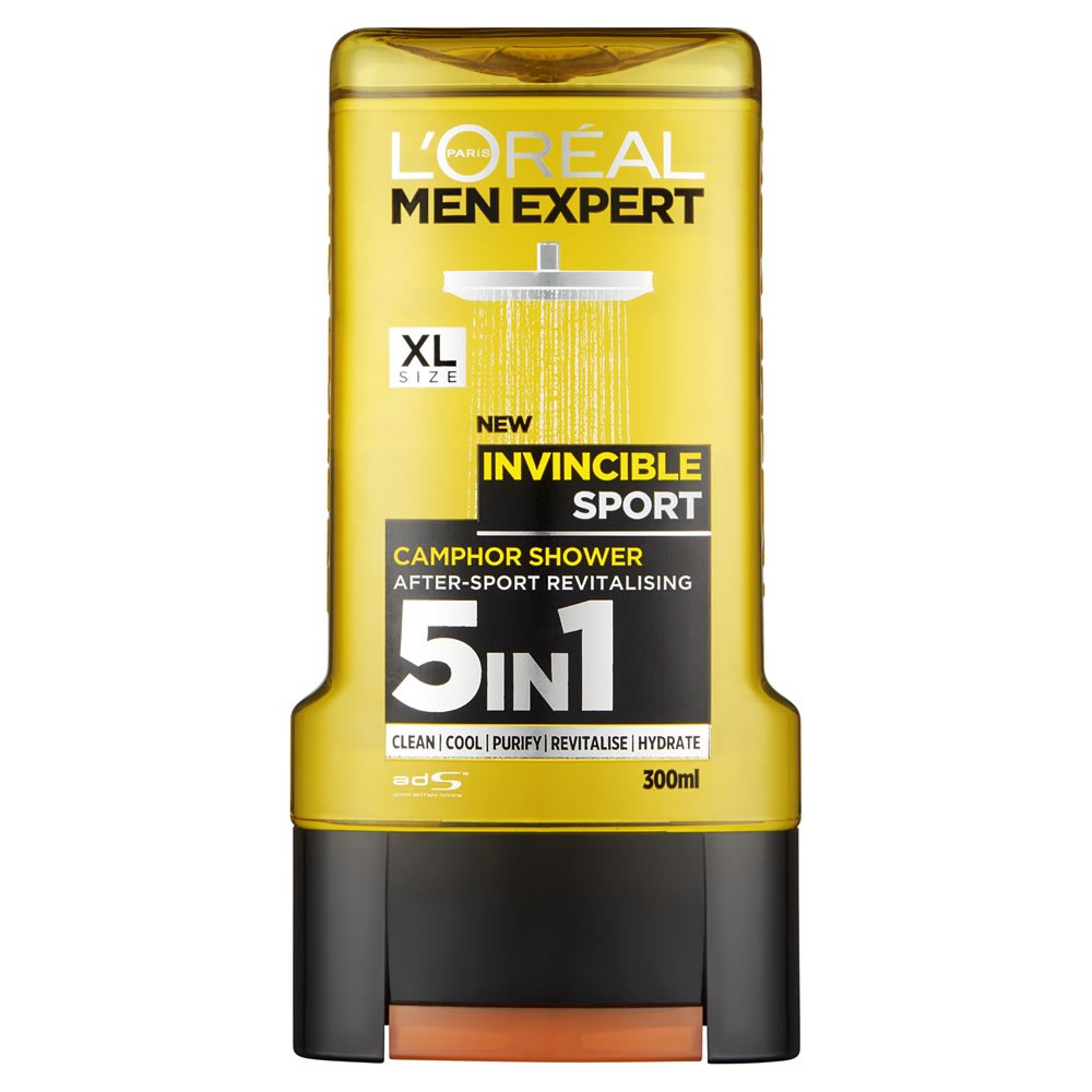 LOreal Men Expert Invincible Sport Shower Gel 300ml 1