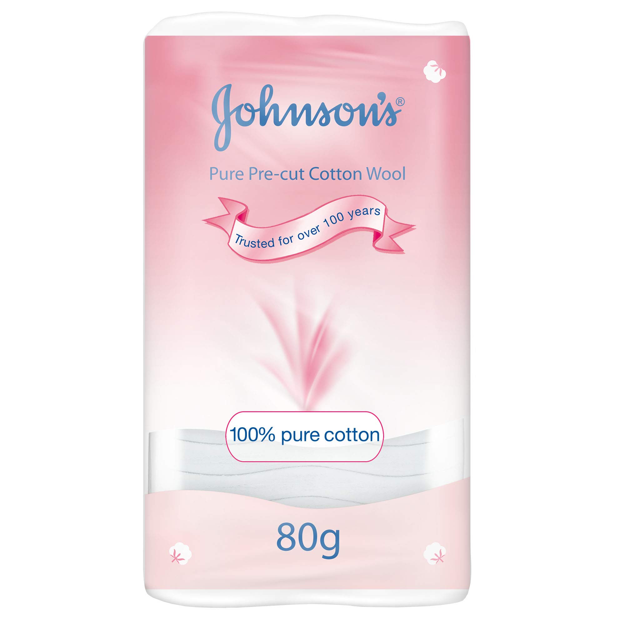 Johnson's Cotton Wool 80g 1